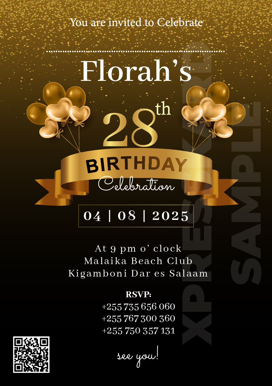 Invitation Sample 5